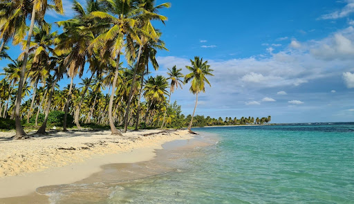 Punta Cana beach in Caribbean