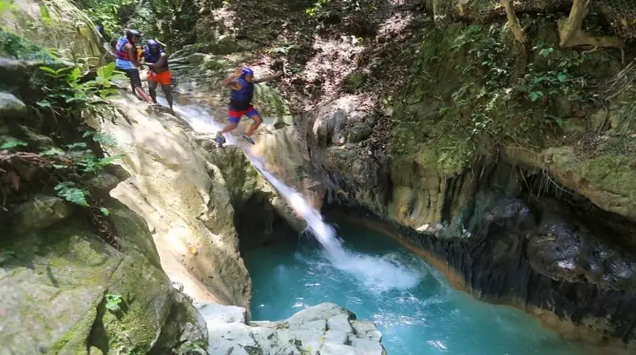 1. Damajagua Waterfalls Adventure - Top Amber Cove Excursions Puerto Plata You Can’t Miss