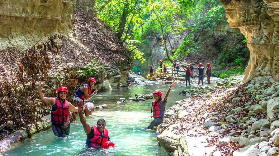 2. Chase Adrenaline at Damajagua Waterfalls - Top 10 things to Do in Amber Cove