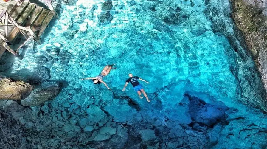 7. Hike to Hoyo Azul Cenote