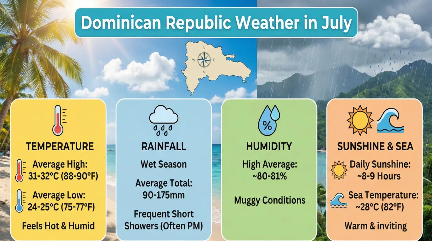 Dominican Republic Weather in July | The Truth About Rain, Heat, and Boat Days