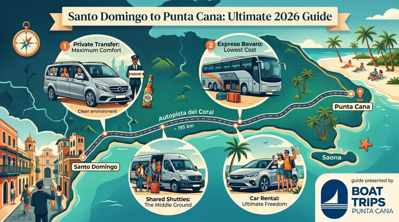 How to Get from Santo Domingo to Punta Cana | The Ultimate 2026 Travel Guide