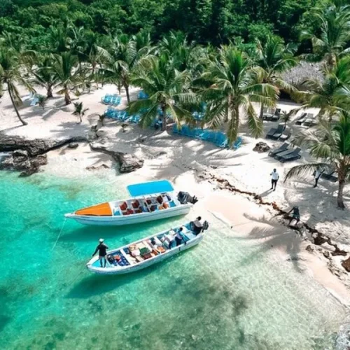 2. Speedboat Adventure to Saona Island