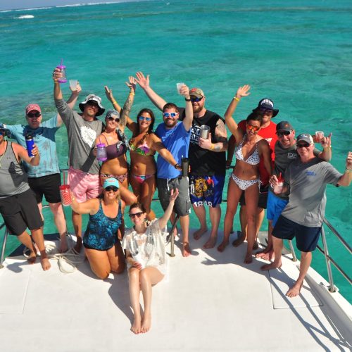 4 - Guest make memories and watching beautiful views of Punta Cana on our shared catamaran tour in punta cana