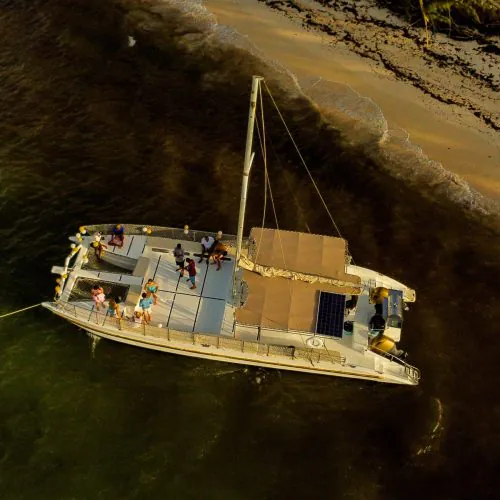 6 - Guest see beautiful view of punta cana on our sunset cruise punta cana tour