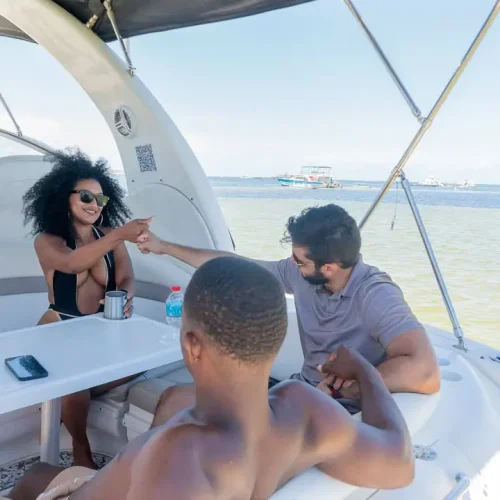 Customers enjoy on Yacht Trips Bavaro