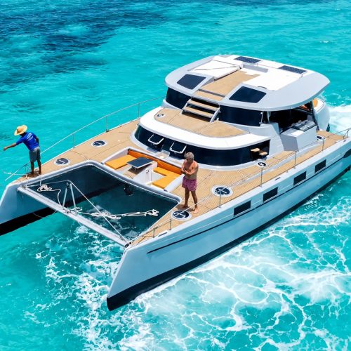private catamaran