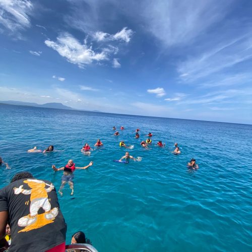 snorkeling-sunset-catamaran-tour-dominican-republic