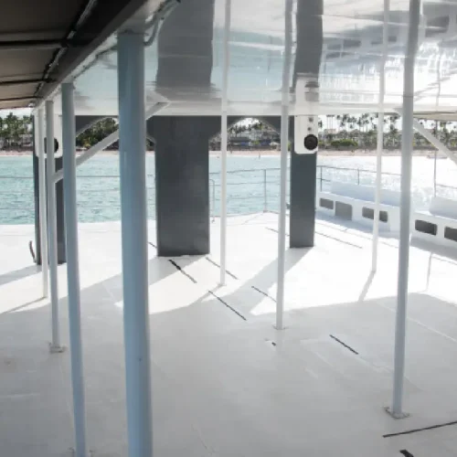 view 11 of our private mega punta cana catamaran