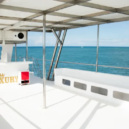 view 7 of our private mega punta cana catamaran