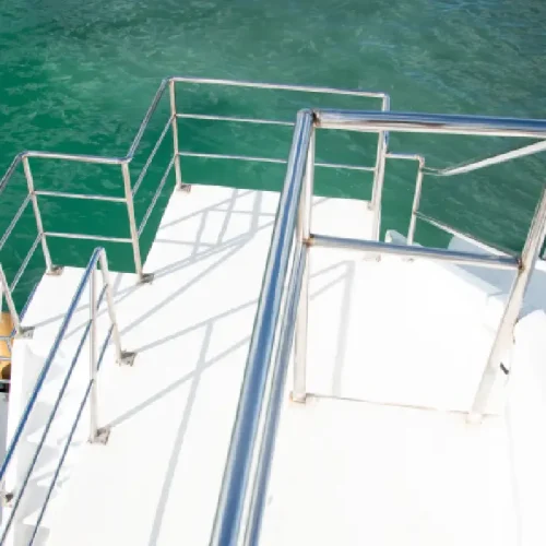 view 9 of our private mega punta cana catamaran
